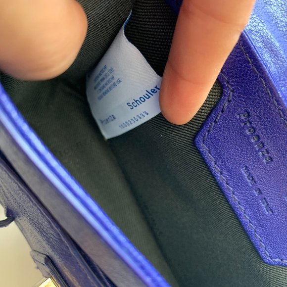 Proenza Schouler PS1 micro leather crossbody bag - Picture 6 of 9